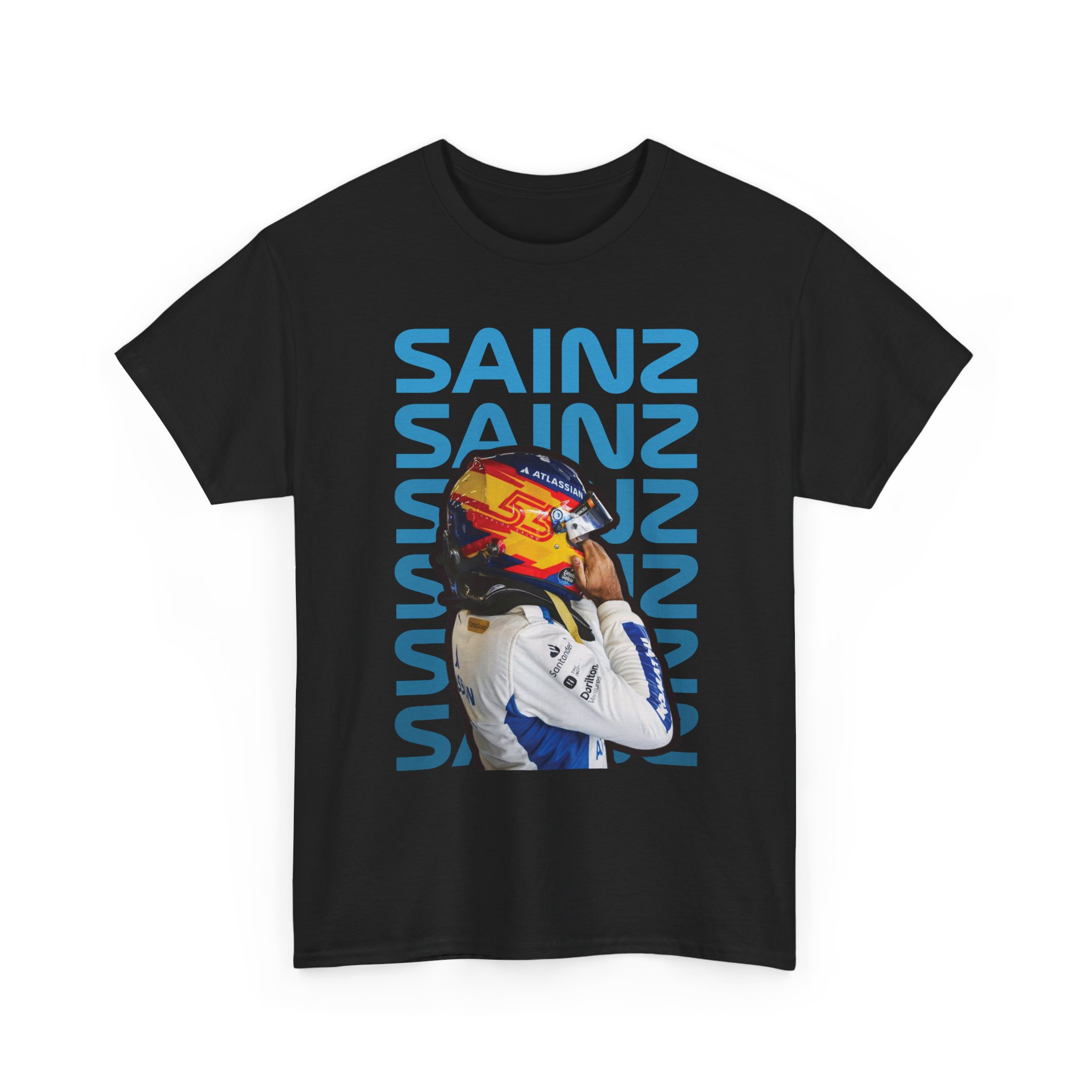 T-shirt Carlos Sainz – Formula 1 | Fan Williams – Print DTG